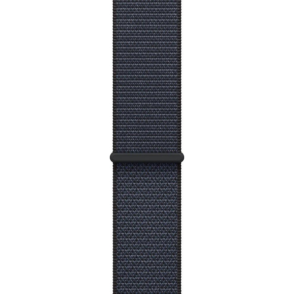 Смарт-часы Apple Watch S10 46mm A2999 (MWWR3ZP/A) Jet Black Aluminium Case with Ink Sport Loop (нейлоновый ремешок)