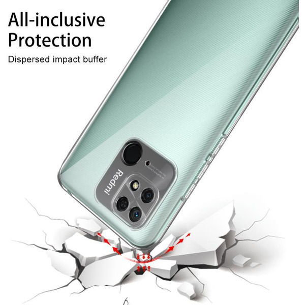 Бампер Bingo TPU 2.0mm для XIAOMI Redmi 10C Белый