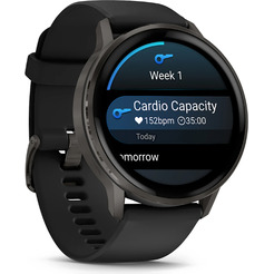 Умные часы Garmin Venu 4 45 мм (черный)