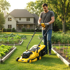 Газонокосилка KOLNER KLM 18BL-330-1