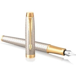 Ручка Parker IM Premium F323 (1931684) Grey GT F