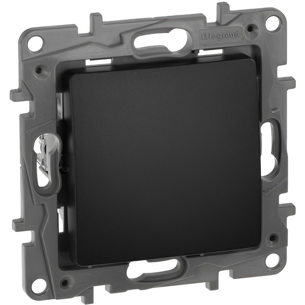Розетка Legrand Etika 672653 (антрацит)