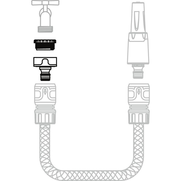 Адаптер внешний STARTUL ST6013-14 (1/2" и 3/4")