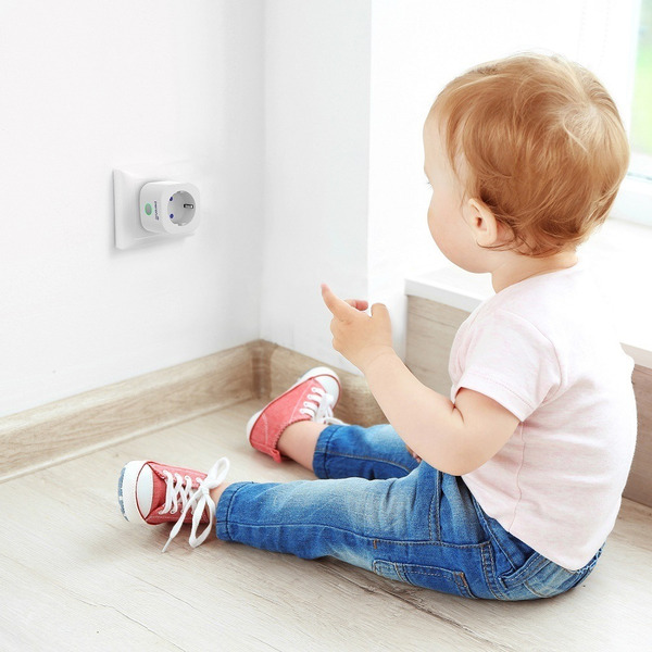 Умная розетка Perenio Power Link PEHPL02 (черный)