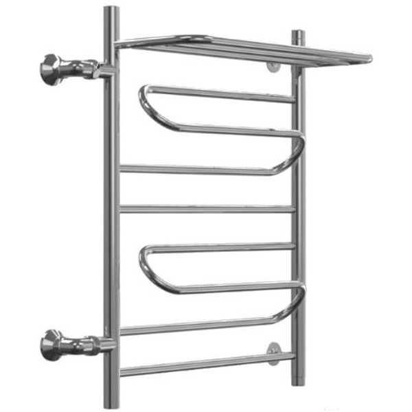 Полотенцесушитель Granula Браво 50x80 с полкой (боковое подключение, левое)