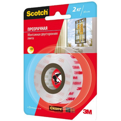 Клейкая лента Scotch 3M 40041915-CIS/4910C-1915P 19мм*1,5м