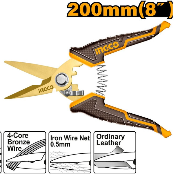 Универсальные ножницы INGCO HES0188