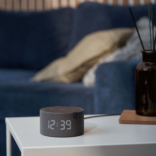 Новая Яндекс.Станция Мини с часами, модель: YNDX-00020K (черный)