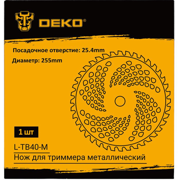 Нож для триммера Deko L-TB40-M 084-2024