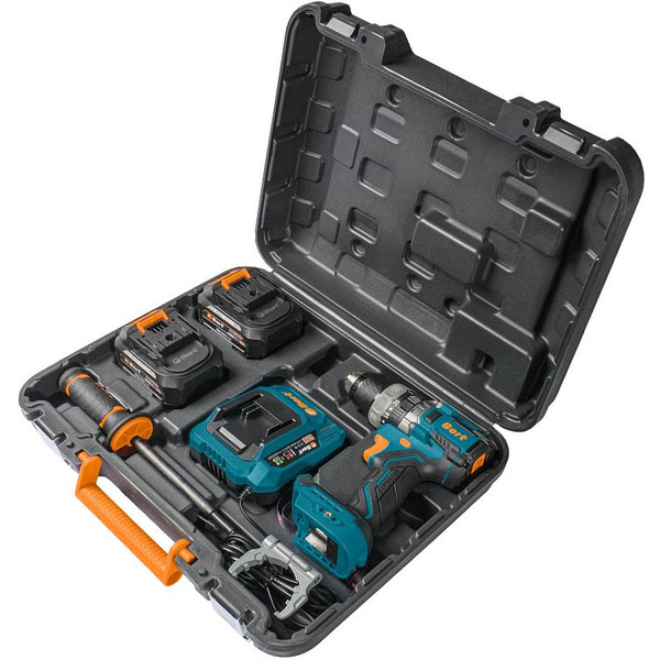 Ударная дрель-шуруповерт Bort BAB-21Ix2Li-XDK 93414943