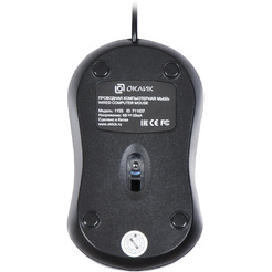 Мышь Oklick 115S (черный/красный)
