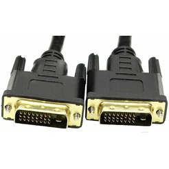 Кабель Ningbo DVI-D (m)/DVI-D (m) (3 м, черный)