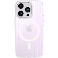Задняя накладка CASE Translucent Strip Apple iPhone 14 Pro (белый)