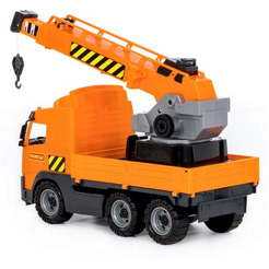 Автомобиль-кран Полесье с поворотной платформой 8824