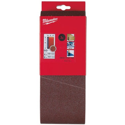 Шлифлента MILWAUKEE ABRB 100х560 зерно G60 (3 шт.) 4932312100