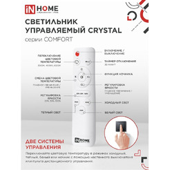 Светильник светодиодный IN HOME COMFORT CRYSTAL (4690612059471)