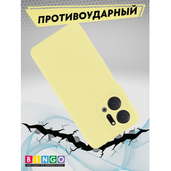 Бампер BINGO Liquid TPU для HONOR X7a/X7a Plus Желтый