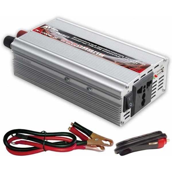 Автомобильный инвертор AVS 24/220V IN-1000W-24