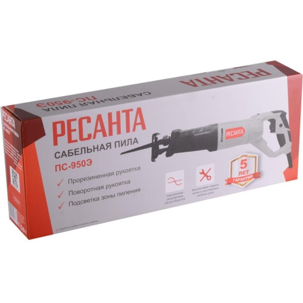 Сабельная пила Ресанта ПС-950Э (75/25/1)