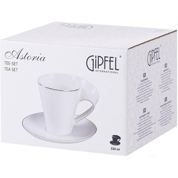 Кружка Gipfel Astoria 51889 (белый)