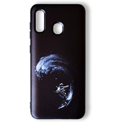 Задняя накладка CASE Print Samsung Galaxy A20 / A30 Волна астронавтов