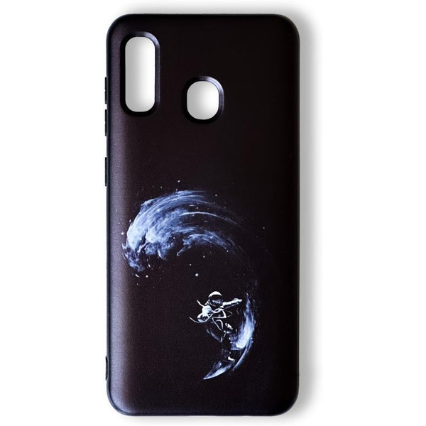 Задняя накладка CASE Print Samsung Galaxy A20 / A30 Волна астронавтов