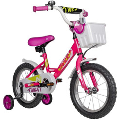 Детский велосипед Novatrack Twist 14 2025 141TWIST.PN5 (розовый)