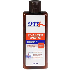 Шампунь 911 Сульсен Форте 2% от перхоти 150 мл