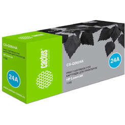 Картридж лазерный Cactus CS-Q2624A Q2624A (черный)