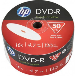 DVD-R диск HP 4.7Gb 16x 69302 (50 шт.)