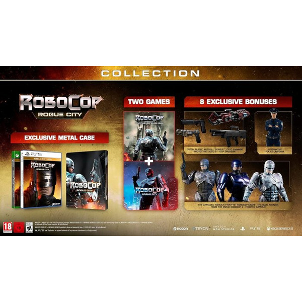 Игра RoboCop: Rogue City Collection для PlayStation 5 (русские субтитры)