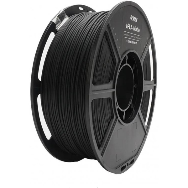 Пластиковая нить ESUN ePLA-Matte175DP1 1.75 мм 1 кг (deep black)