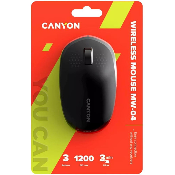 Мышь Canyon MW-04 (CNS-CMSW04B) черный