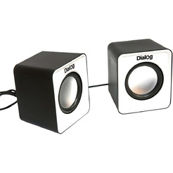 Акустическая система DIALOG Colibri AC-02UP Black-White