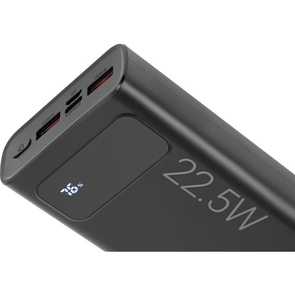 Мобильный аккумулятор Digma DGPF20A 20000mAh (черный)