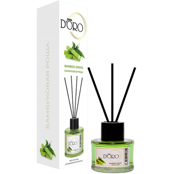 Аромадиффузор для дома Gamma D'ORO Бамбуковая роща, 100 мл