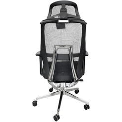 Кресло офисное SITUP CARBON BLACK chrome (сетка Black/ Black)