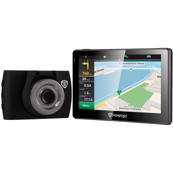 Комплект GPS Навигатор PRESTIGIO PGPS5057CIS04GBNV и автомобильный видеорегистратор PRESTIGIO PCDVRR133