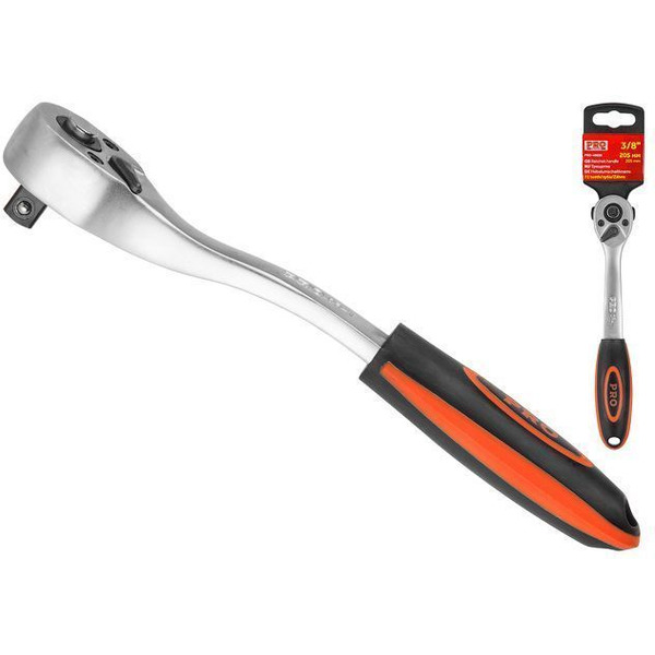 Трещотка Startul 3/8" 72зуб. 205 мм PRO-48038