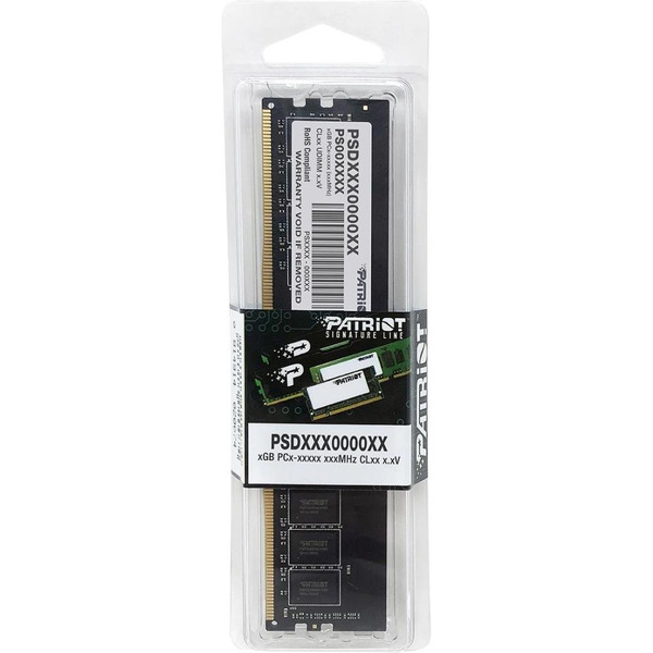 Оперативная память Patriot Signature Line 8ГБ DDR4 3200 МГц PSD48G32002