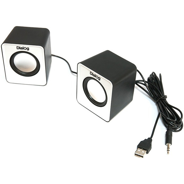 Акустическая система DIALOG Colibri AC-02UP Black-White