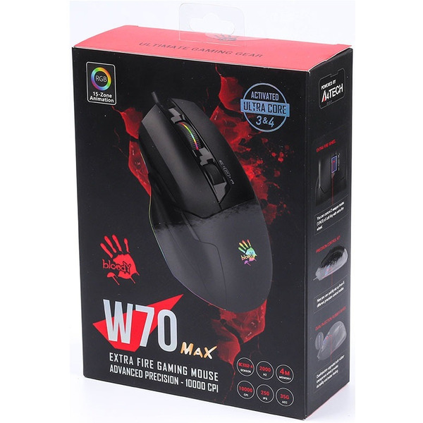 Мышь A4Tech Bloody W70 Max (черный)