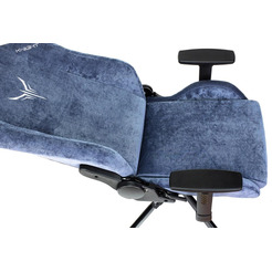 Кресло игровое Knight N1 Fabric Light-27 (1626369) синий