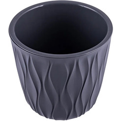 Горшок для цветов с дренажной вставкой Полимербыт Desert 2,3л 4386405