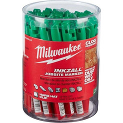 Маркер Milwaukee Inkzall Зеленый 36шт (4932492127)