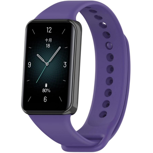 Ремешок Bingo Silicone для HONOR Band 9 (фиолетовый)