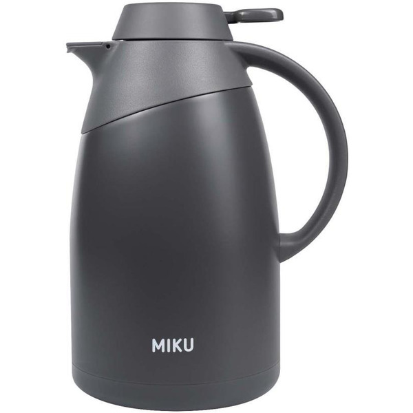 Кувшин-термос с термометром MIKU TH-JG-1500G (серый)