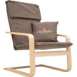 Кресло-качалка Calviano Soft 1 (коричневый)