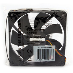 Вентилятор для корпуса Gembird S12025H-3P4M