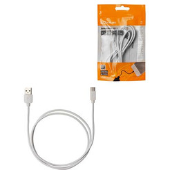 Кабель TDM Electric USB Type-A - USB Type-C SQ1810-0305 (1 м, белый)
